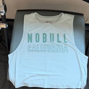 NOBULL Women's Light Aqua California Graphic Tank